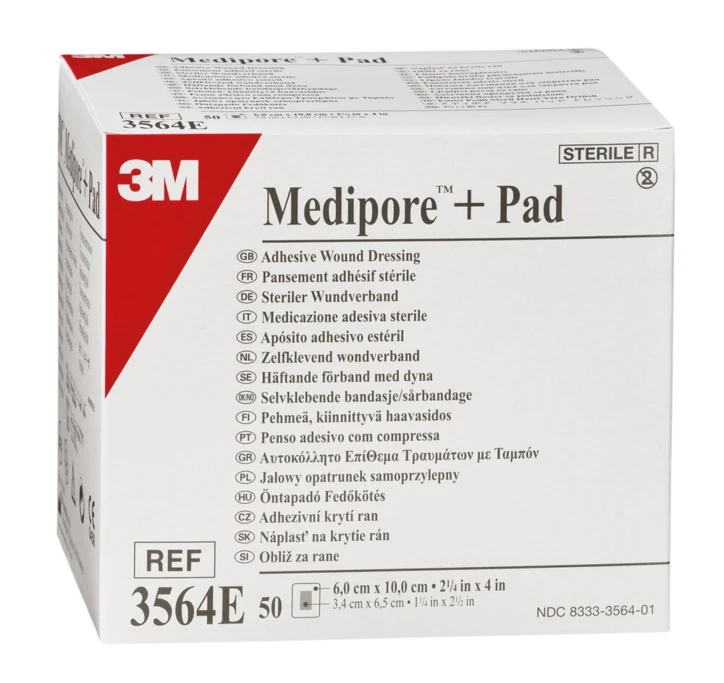 Pansement absorbant stérile multi-extensible 3M™ MEDIPORE™ + PAD(18)
