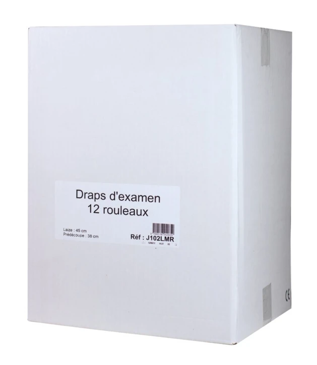 Mini drap d'examen ouaté pure cellulose
