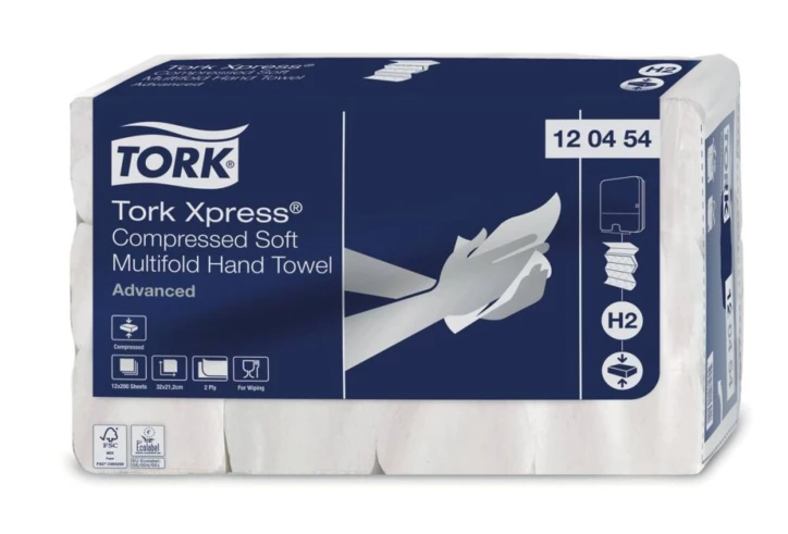 Essuie-mains compressés interfoliés doux TORK XPRESS®