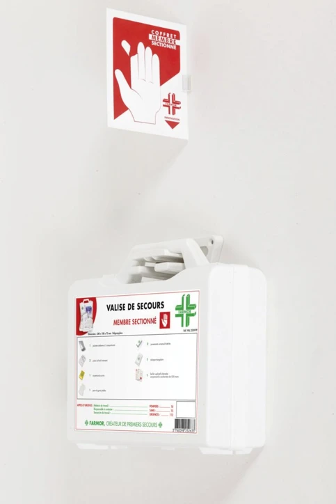 Valise de secours membre sectionné