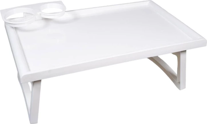 Plateau de lit pliant avec emplacement tasse 
