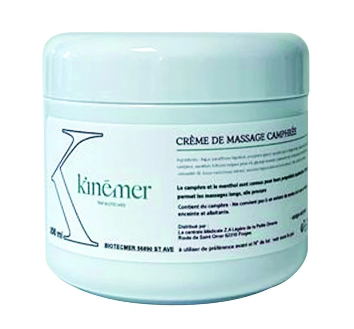 Crème de massage camphrée