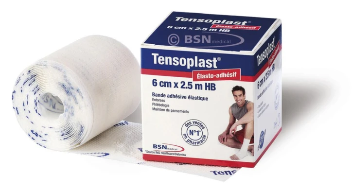 Bande adhésive élastique TENSOPLAST® HB