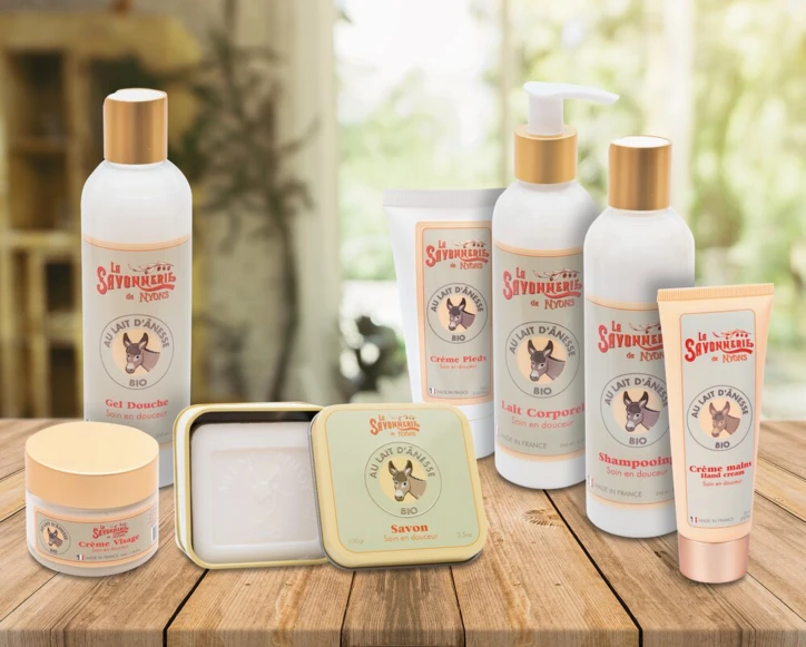 Gel douche au lait d'ânesse BIO