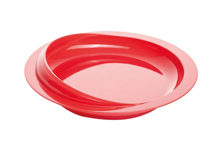 Assiette à ventouse ergonomique