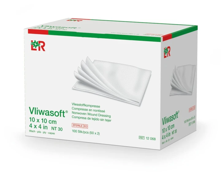 Compresse en non-tissé stérile VLIWASOFT®