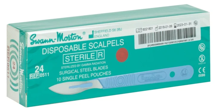 Bistouri stérile à usage unique