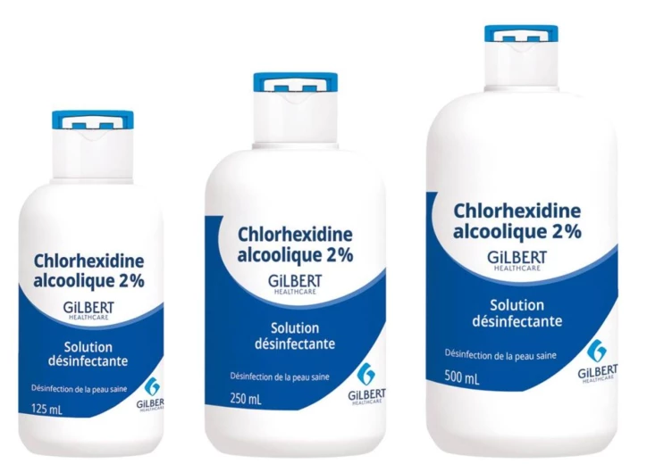 Chlorhexidine alcoolique 2 %