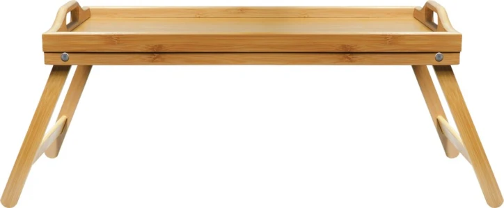 Plateau de lit avec pieds rabattables