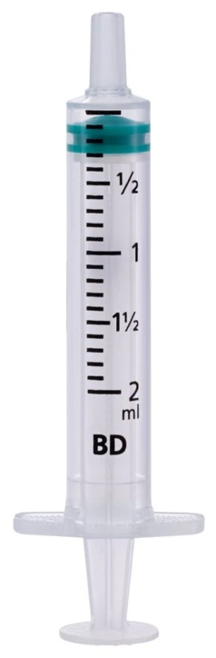 Seringue 3 pièces BD EMERALD™ sans aiguille