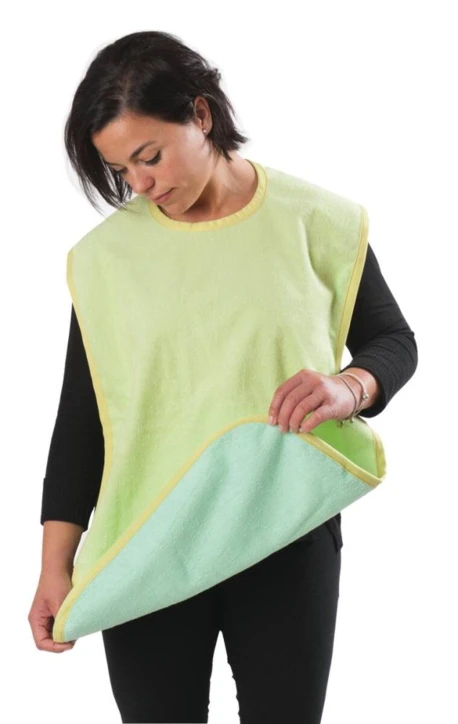 Bavoir pression imperméable