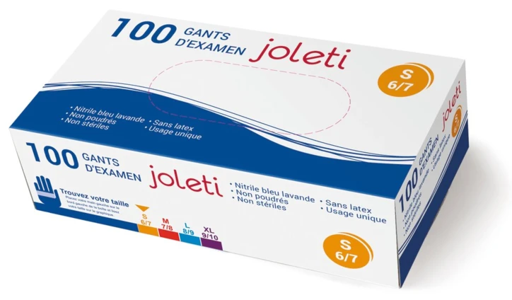 Gant d'examen nitrile JOLETI