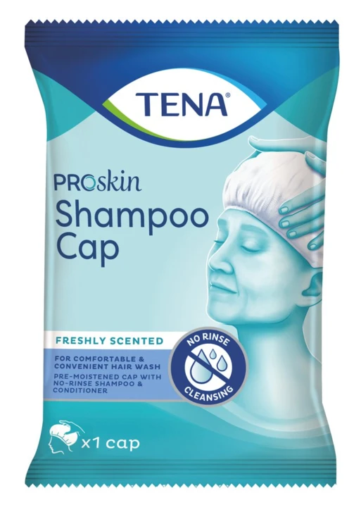Coiffe lavante TENA Shampoo Cap ProSkin