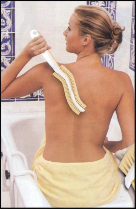 Brosse à dos ergonomique