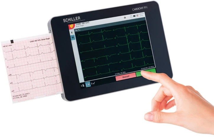 ECG CARDIOVIT FT-1 tactile