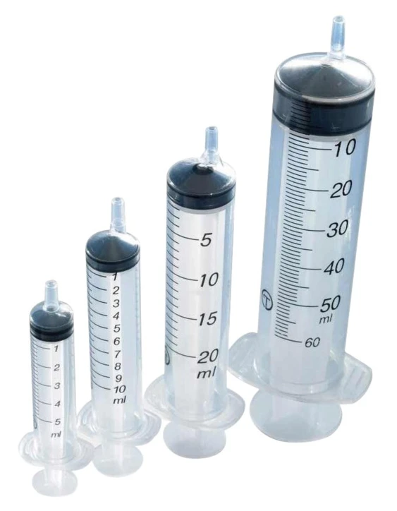 Seringue 3 pièces sans aiguille