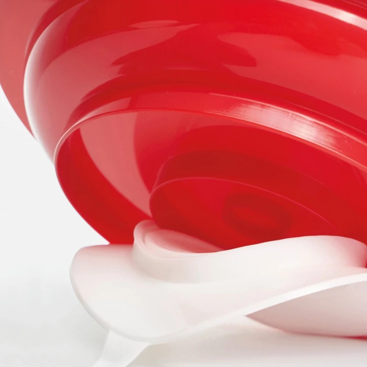 Assiette à ventouse ergonomique