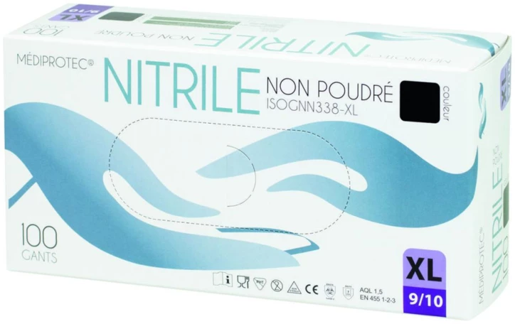 Gant d'examen nitrile