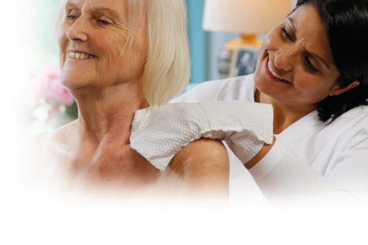 Gant imprégné TENA Wet Wash Gloves ProSkin