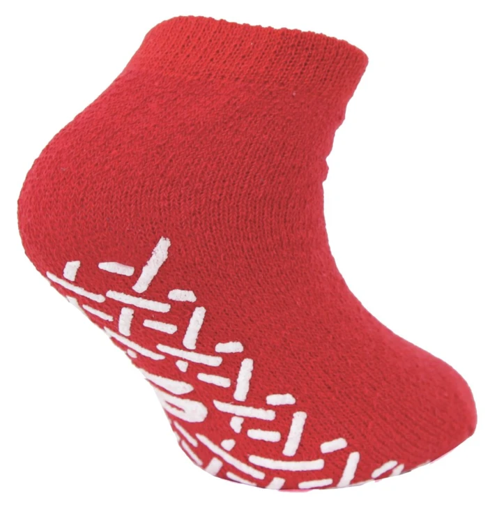 Chaussettes avec picots antidérapants