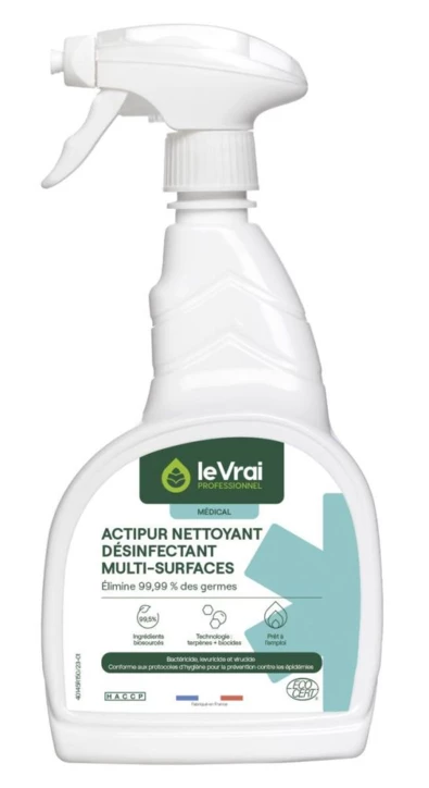 Nettoyant désinfectant multi-surfaces PAE ACTIPUR 