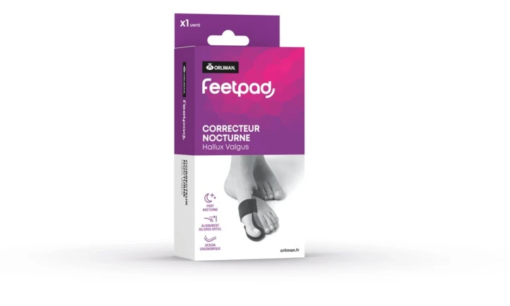 Correcteur Nocturne Hallux valgus Orliman FeetPAD®