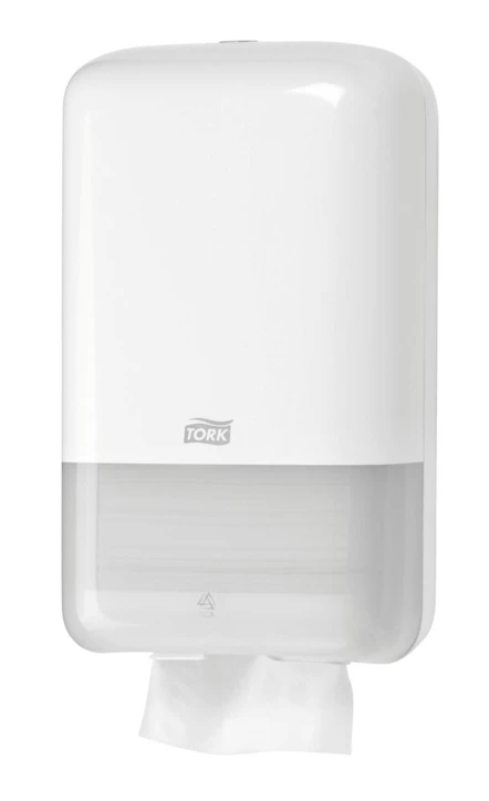 Distributeur de papier toilette feuille à feuille TORK®