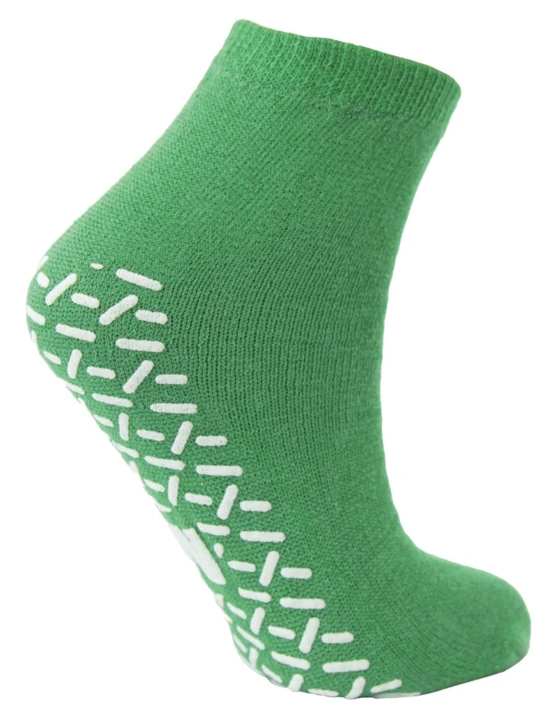 Chaussettes avec picots antidérapants