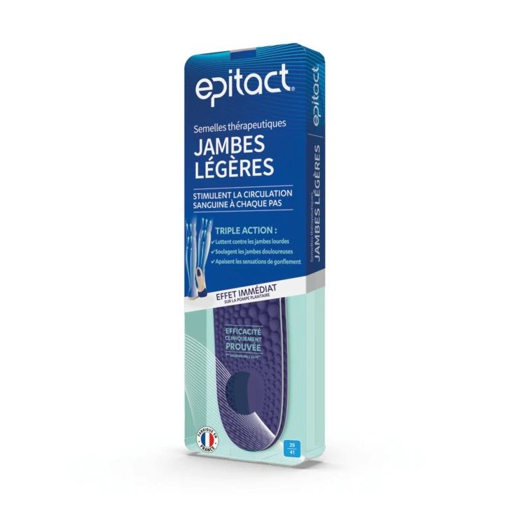 Semelle thérapeutique jambe légère EPITACT®