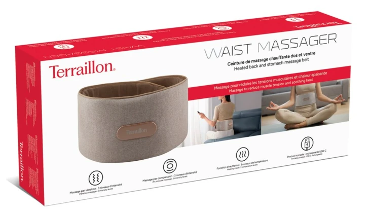 Ceinture de massage chauffante dos et ventre Waist Massager