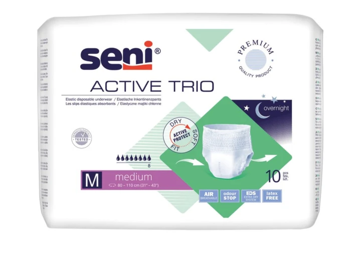 Slip absorbant élastiqué SENI active