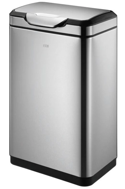Poubelle rectangulaire inox