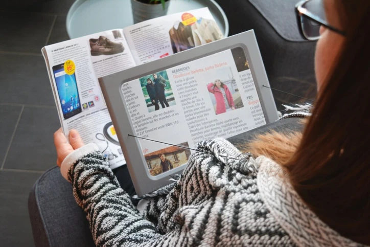 Loupe grand format à LED PAUSARE