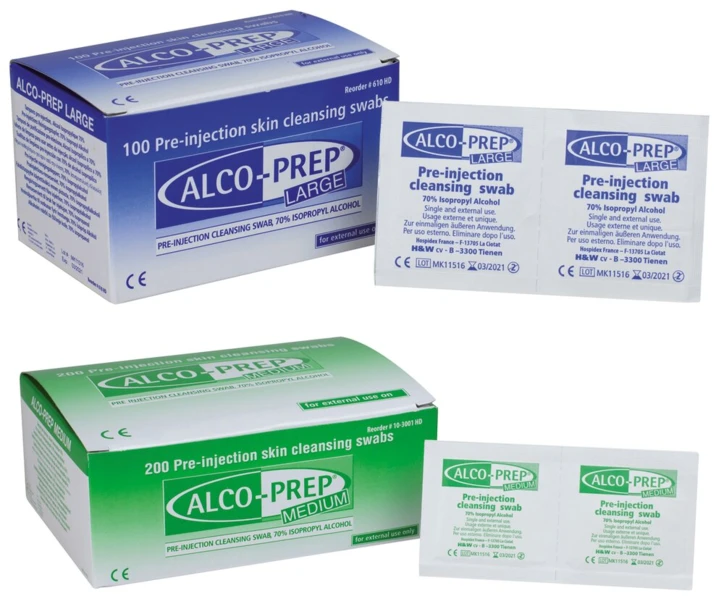 Tampons d'alcool ALCO-PREP®