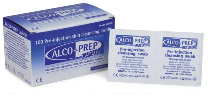 Tampons d'alcool ALCO-PREP®