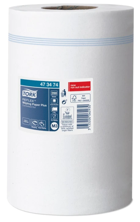 Papier d'essuyage TORK REFLEX® Mini