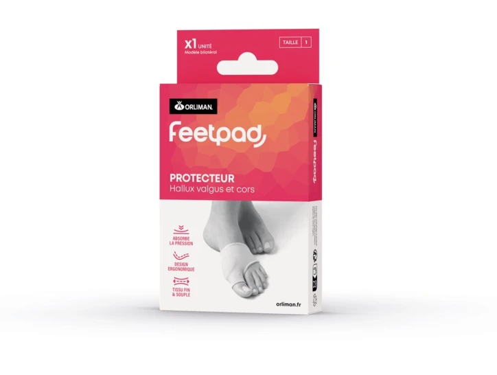 Protecteur hallux valgus et cors Orliman FeetPAD®