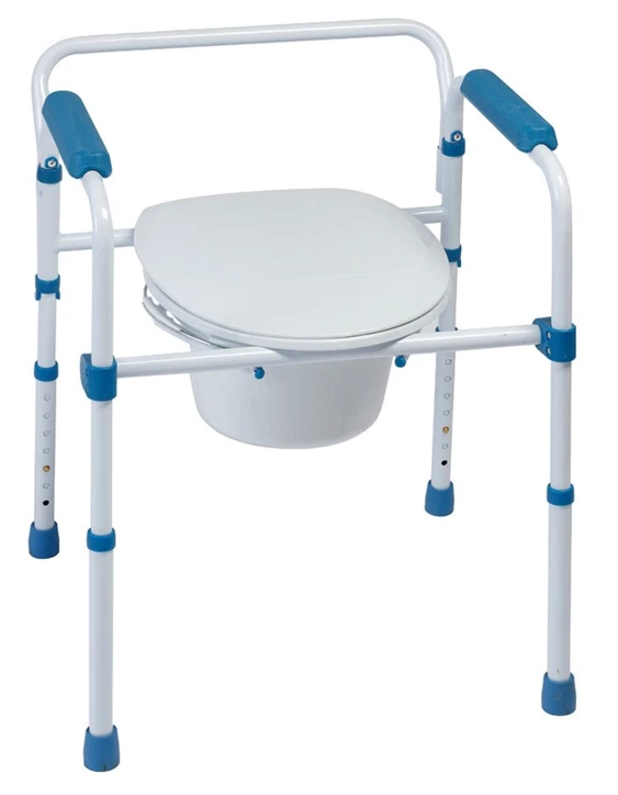 Chaise hygiénique BLUE STEEL