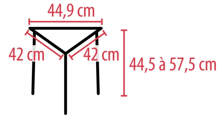 Tabouret de douche Verchun JOLETI