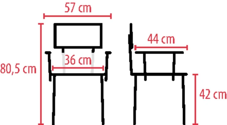 Chaise de garde robe fixe MADRIGAL