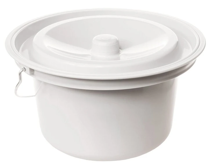 Seau hygiénique avec couvercle