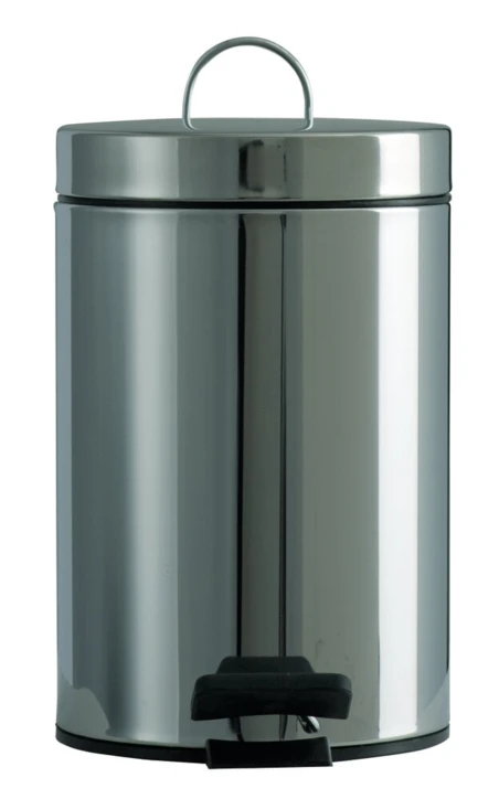 Poubelle en inox ou métal