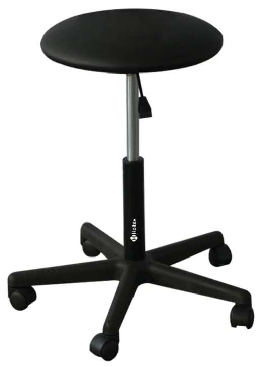 Tabouret réglable à roulettes