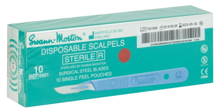 Bistouri stérile à usage unique