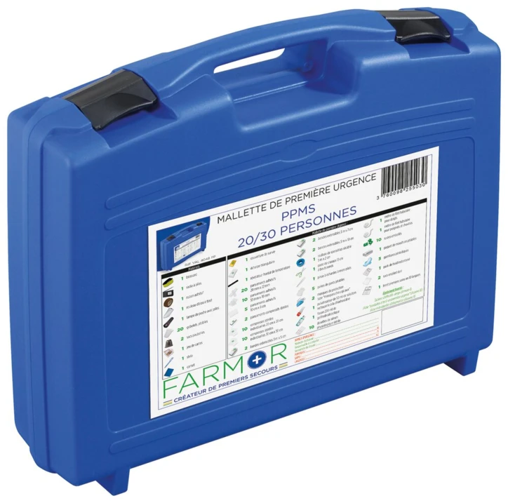 Mallette de première urgence PPMS