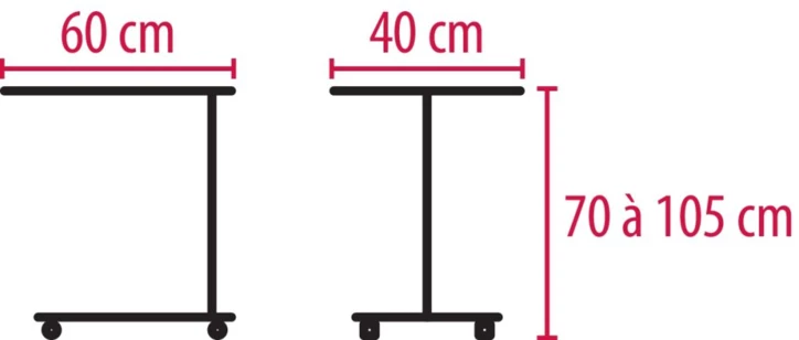 Table de lit EASY