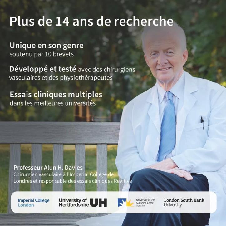 Stimulateur circulatoire REVITIVE® MEDIC PHARMA