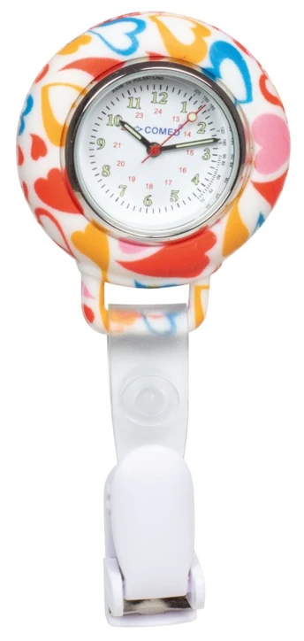 Montre infirmière à clip