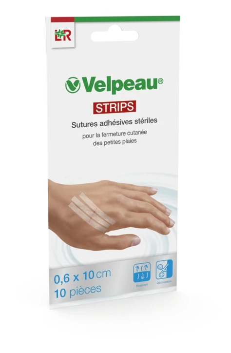Sutures adhésives stériles VELPEAU® STRIP