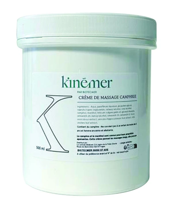 Crème de massage camphrée